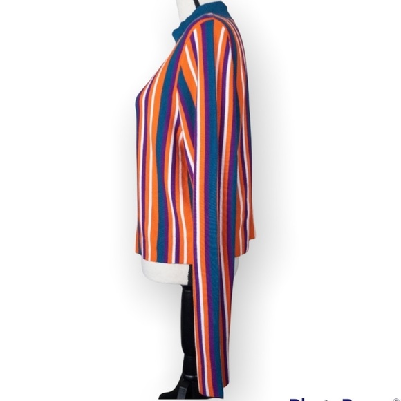NWT Victor Glemaud x Target Multicolor Vertical Stripes Knit Sweater Top Sz 4X - Picture 5 of 10